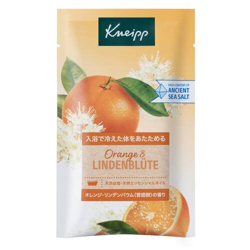 クナイプ　バスソルト オレンジ･リンデンバウム＜菩提樹＞の香りメイン画像