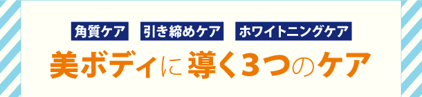 今度こそ、全方位抜かりなしの
ボディを手に入れる！