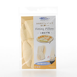 Fitting　Pillow（フィッティング　ピロー）　土踏まず枕　アイボリー