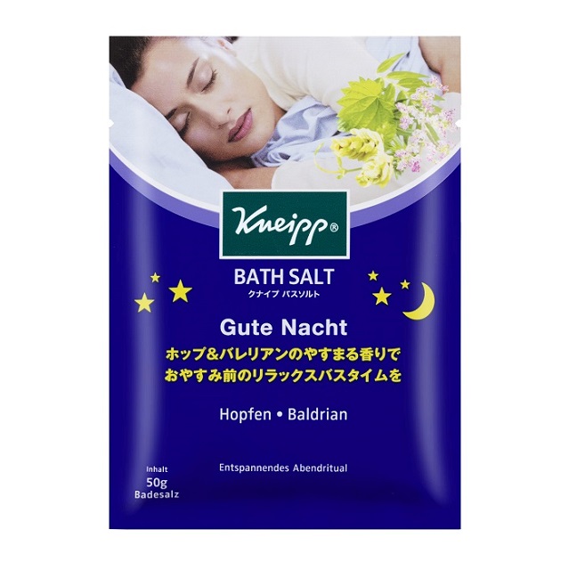 クナイプ　グーテナハト　バスソルト　ホップ＆バレリアンの香り　50ｇ
