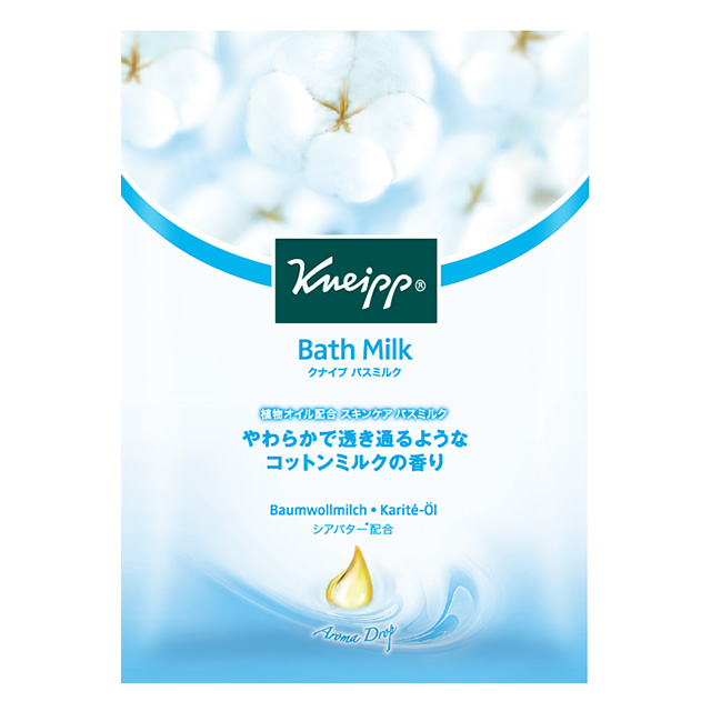 ◇クナイプ　バスミルク　コットンミルクの香り　40mL