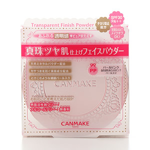 【廃番】キャンメイク トランスペアレントフィニッシュパウダー PP パールピンクメイン画像