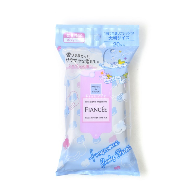 ◇【限定】フィアンセ フレグランスボディシート シャボンの香りメイン画像