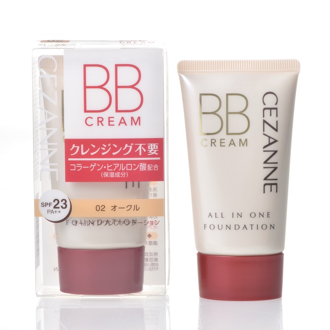 セザンヌ　BBクリーム　02 オークル