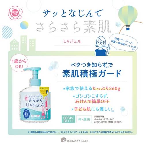 ◇【限定】紫外線予報　さらさらUVジェルFサブ画像2