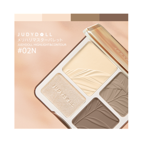 JUDYDOLL　メリハリマスターパレット　#02N ウォームトーンサブ画像6
