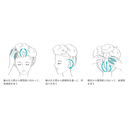 マペペ　デタングリングシャンプーブラシ〈グレイッシュミント〉サブ画像8