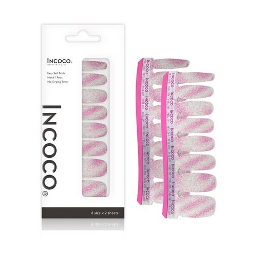 ◇【限定】インココ　貼るだけマニキュア　ピンク エクリプスメイン画像