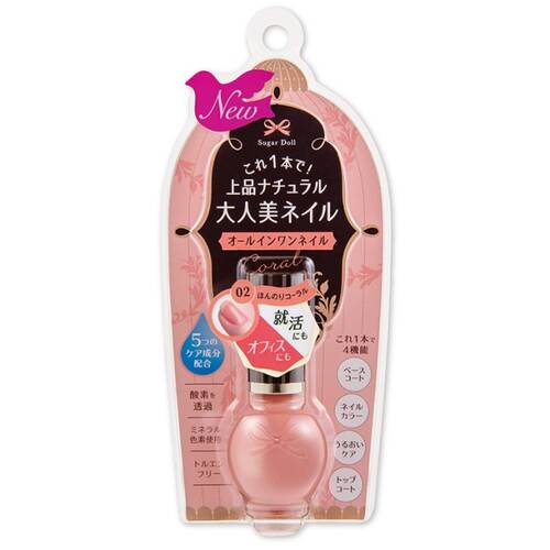 シュガードール　オールインワンネイルR　02 ほんのりコーラル