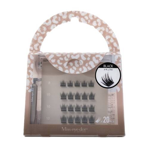 ミスアイドール　1秒まつエク　ナチュラル　ブラックメイン画像