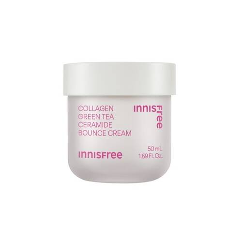 イニスフリー　コラーゲン　グリーンティーセラミドバウンスクリーム50mL