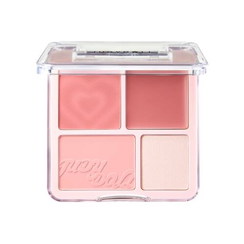 JUDYDOLL　わがままチークハイライター　02 あま顔ピーチメイン画像