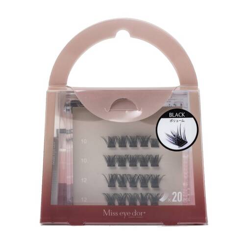 ミスアイドール　1秒まつエク　ボリューム　ブラックメイン画像