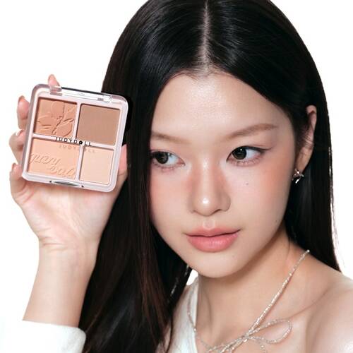 JUDYDOLL　わがままチークハイライター　06 ふわ顔ヘーゼルモカサブ画像4