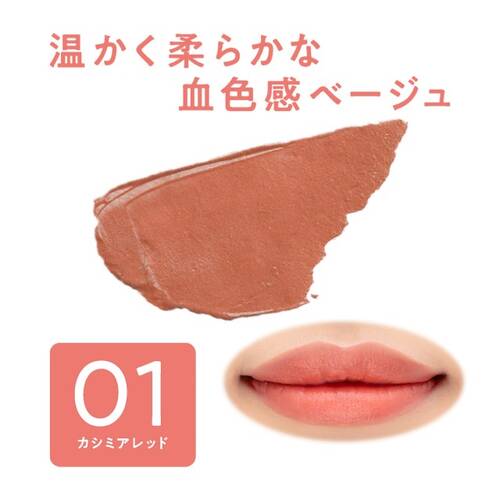 ◇【廃番】セザンヌ　スフレアリップ　01 カシミアレッドサブ画像4