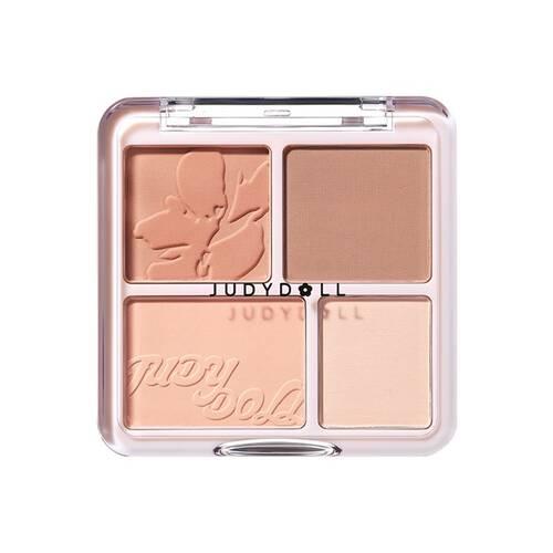 ◇【限定】JUDYDOLL　わがままチークハイライター　06 ふわ顔ヘーゼルモカ◆サブ画像1