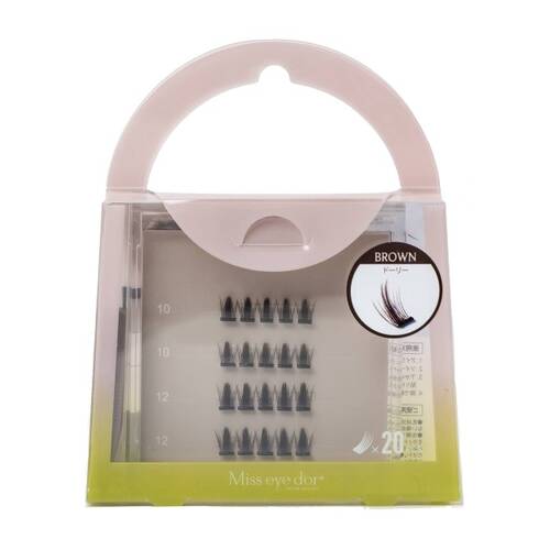 ミスアイドール　1秒まつエク　ドーリー　ブラウンメイン画像