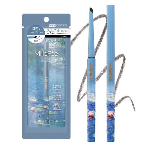 ミルフィー　絵画ジェルアイライナー　01 ブラックメイン画像