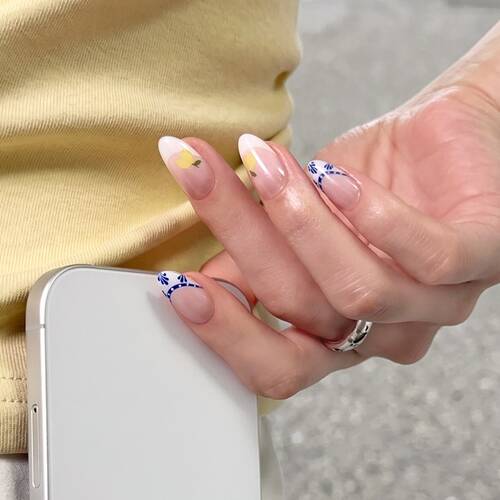 ohora　ネイルチップ　Lemon Positanoサブ画像4