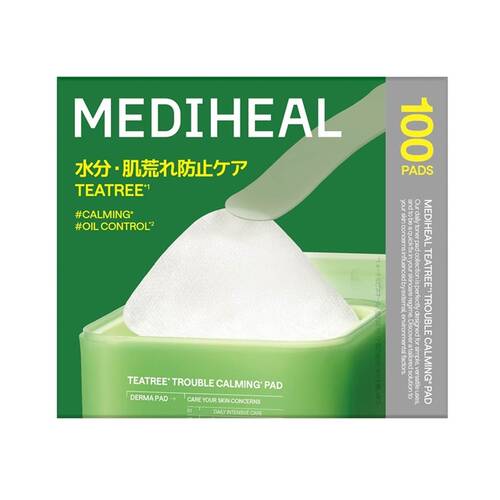 メディヒール　ティーツリートラブルカーミングパッド　100枚