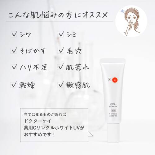 ◇ドクターケイ　薬用CリンクルホワイトUV＜医薬部外品＞サブ画像2