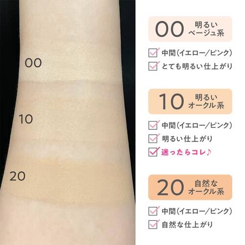 ◇セザンヌ　ミネラルカバーBBクリームN　20 自然なオークル系サブ画像2