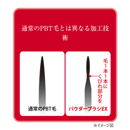 ◇【先行発売】ロージーローザ　パウダーブラシEX◆サブ画像6