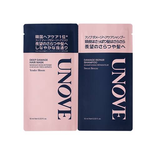 UNOVE アノブダメージリペアシャンプー&アノブディープダメージヘアマスク