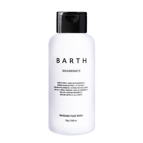 BARTH　中性重炭酸洗顔パウダー　ボトル トライアルサイズ 24g