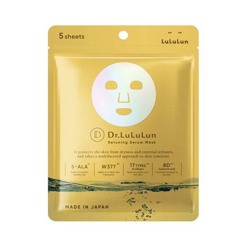 ドクタールルルン　リチューニングセラムマスク（透明水膜）