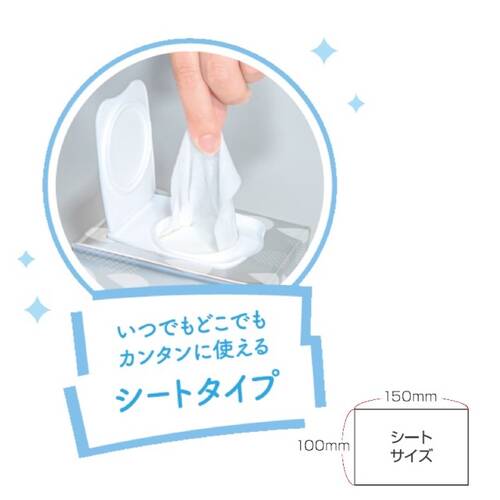 ラクイック　ふくだけ洗顔水シート　ビタミンC美容液サブ画像3