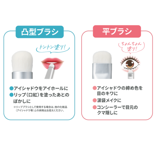 ◇ロージーローザ　ポイントメイクアップブラシセット＜Ｍ＞◆サブ画像5