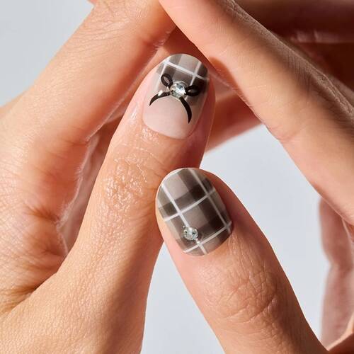 ohora　セミキュアジェル　N Check Noirサブ画像5