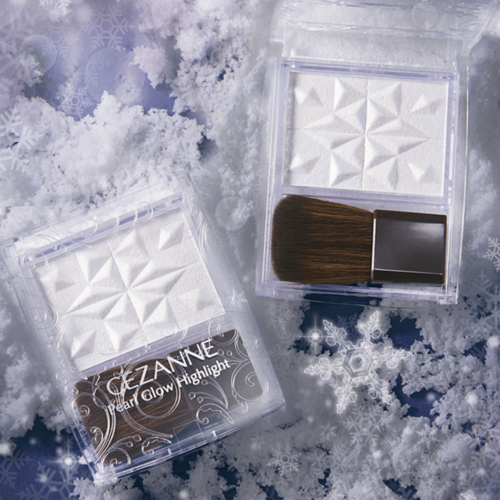 ◇【先行限定】セザンヌ パールグロウハイライト SP3 スノー