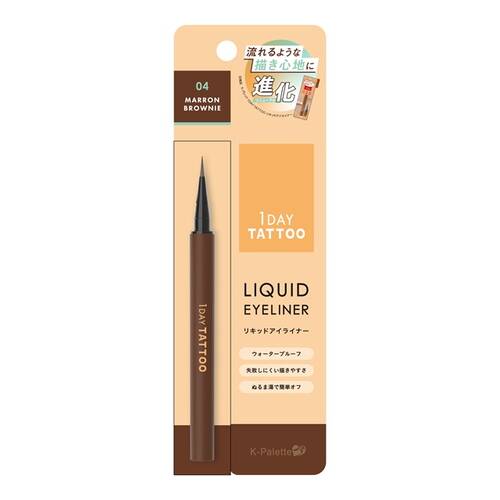 K-パレット　1DAY TATTOO　リキッドアイライナー　04 マロンブラウニーメイン画像