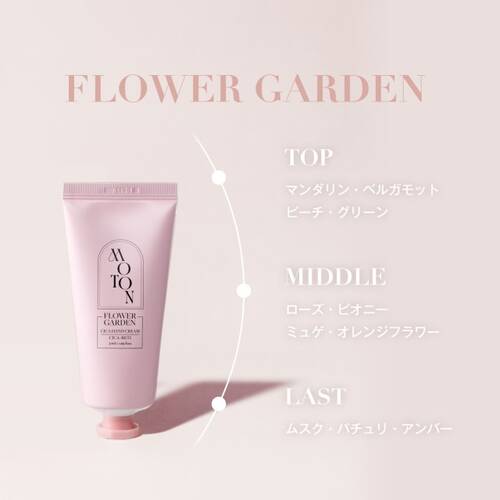 ◇MOTON　シルクハンドクリーム　FLOWER GARDEN☆サブ画像1