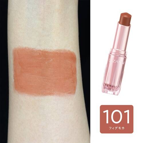 ◇【先行発売】セザンヌ　ラスティンググロスリップN　101 フィグモカ◆サブ画像4