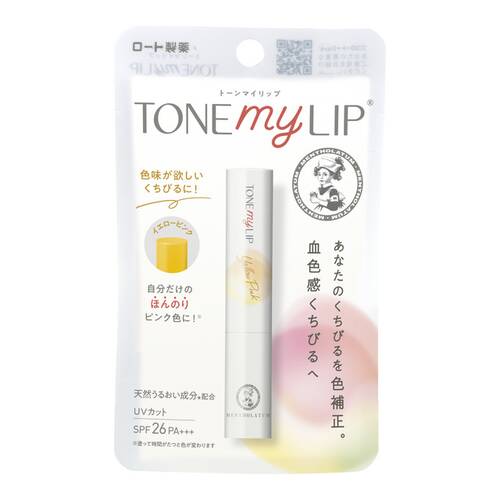 メンソレータム　トーンマイリップ（イエローピンク）