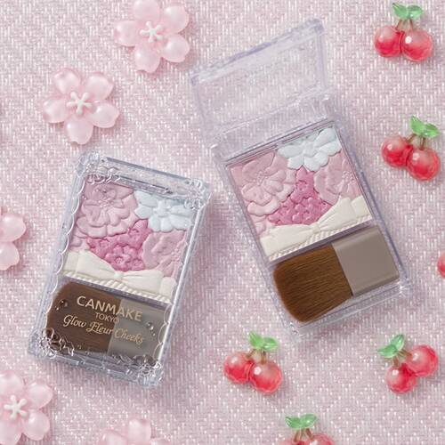 ◇キャンメイク　グロウフルールチークス　19 さくらんぼソーダフルール◆サブ画像4