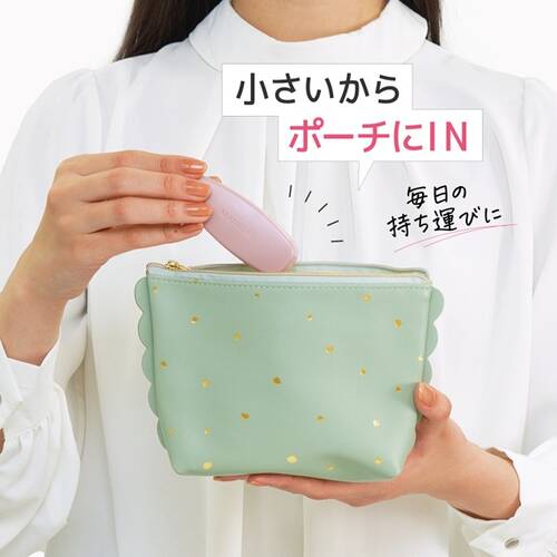 マペペ　デタングリングブラシ［フォールディングポケット］ダスティピンクサブ画像9