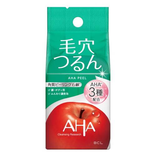 クレンジングリサーチ　ソープ　AHA&ピール(泡立てネット付き)メイン画像