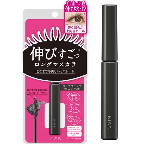 キス　ラスティングカールマスカラN　01 ルミ ノワール