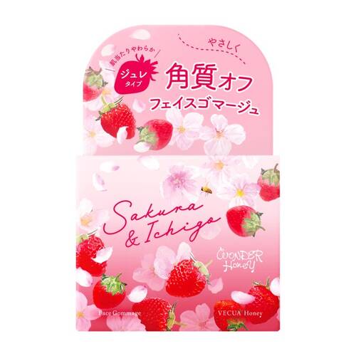 ◇【限定】べキュアハニー　ぷるぷるジュレゴマージュ　野イチゴサクラ◆