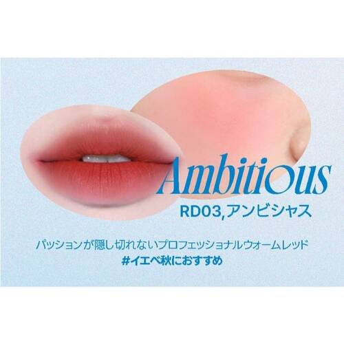 ◇フィー　リップアンドチークブラーリープリンポット　RD03 Ambitious◆サブ画像2