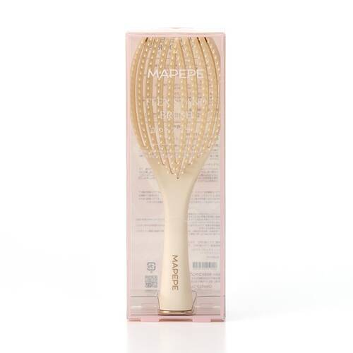 マペペ　フレックススタンドブラシ〈バニラホワイト〉