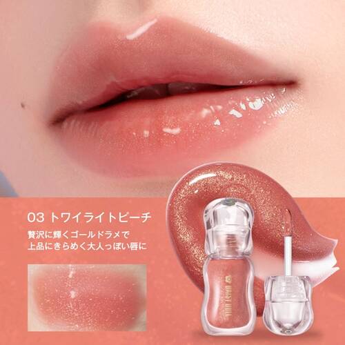 ◇デイジードール　ジュエリー シロップ グロス　03 トワイライトピーチ◆サブ画像1