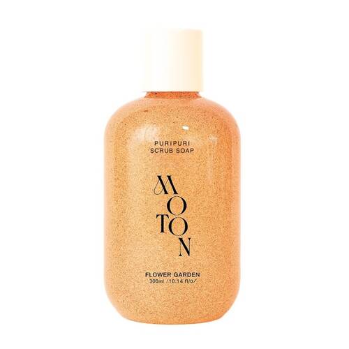 ◇【限定】MOTON 白玉ぷりぷりボディスクラブソープ 001 FLOWER GARDEN◆メイン画像