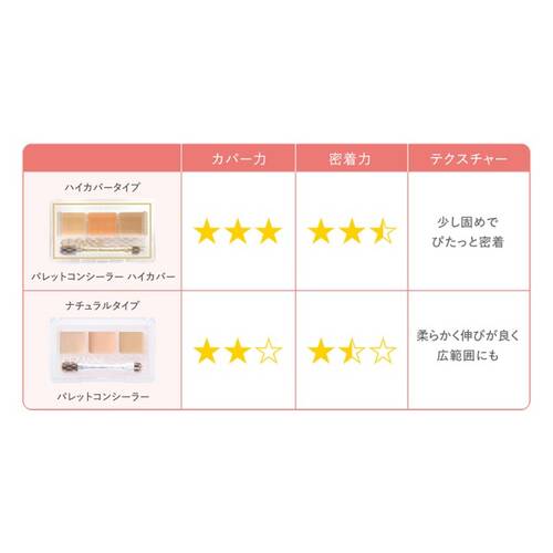 セザンヌ　パレットコンシーラー　ハイカバー　10 ベーシックトーンサブ画像6