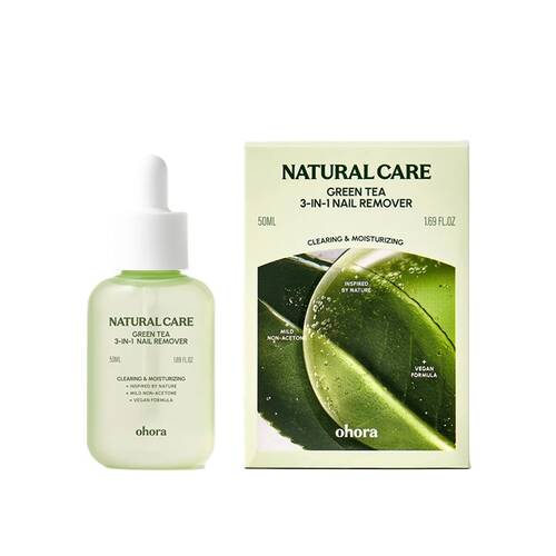 ohora　Natural Care Green Tea 3-in-1 Nail Remover