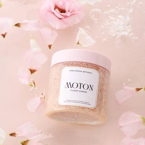 ◇【限定】MOTON　ピンククリスタルバスソルト　001 FLOWER GARDEN◆サブ画像2